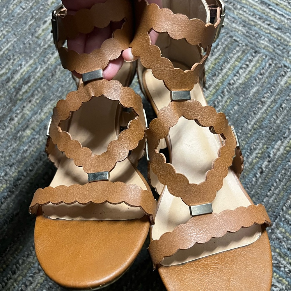 XOXO size 7.5 sandals